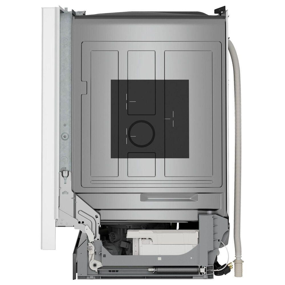Bosch 300 Series 24&quot; Built-In Recessed Handle Dishwasher with 8 Wash Cycles in White, , large