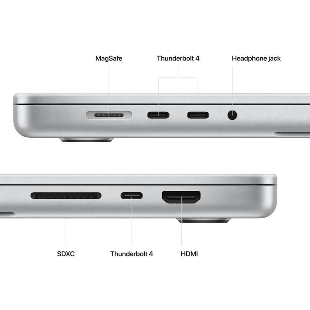 Apple 16&quot; MacBook Pro with M2 Pro chip with 12-core CPU and 19-core GPU, 512GB SSD 16GB - Silver &#40;Latest Model&#41;, , large