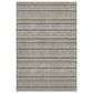 Dalyn Rug Company Soft Essentials Striped Granite 9" x 12" Indoor/Outdoor Area Rug, , large