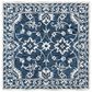 Safavieh Micro-Loop 5" Square Navy and Taupe Area Rug, , large