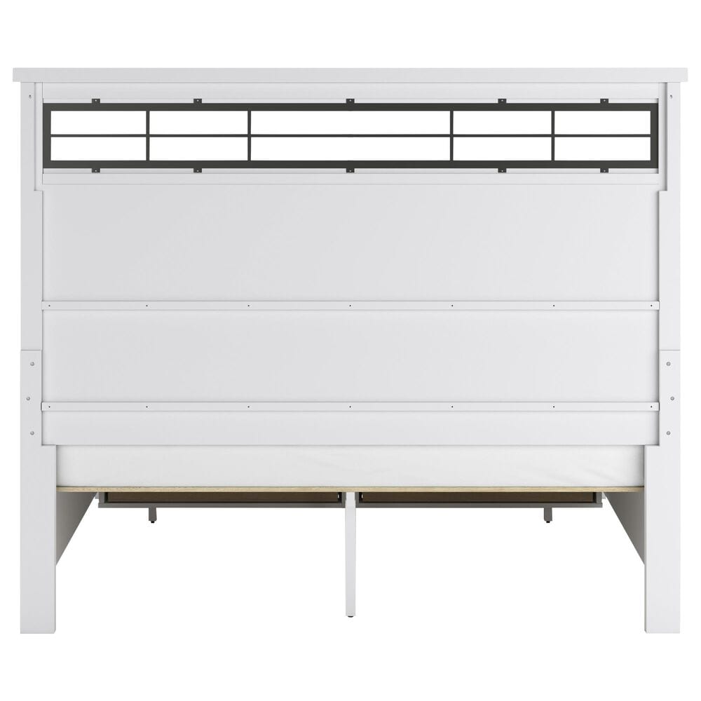 Ashley 5-Piece King Bedroom Set in White and Natural, , large