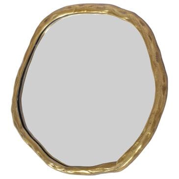 Moe"s Home Collection Foundry Small Mirror in Gold, , large