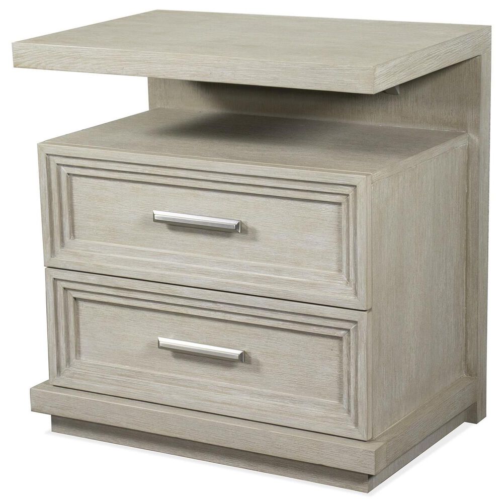 Shannon Hills Cascade 2 Drawer Nightstand in Dovetail, , large