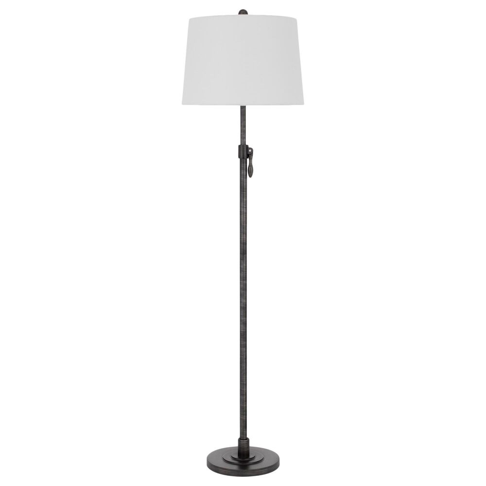 Cal Lighting Riverwood Floor Lamp in Antique Silver, , large