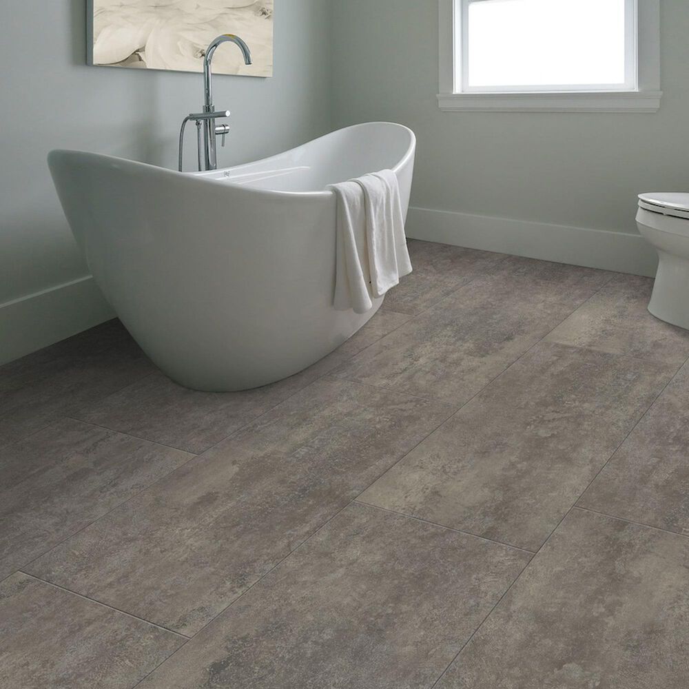 Tru-Cor PBE Tile Graphite Metallic 16&quot; x 32&quot; Luxury Vinyl Tile, , large