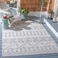 Safavieh Cabana CBN654A 5"5" x 7"7" Ivory and Grey Area Performance Rug, , large