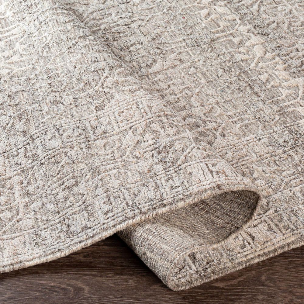 Surya Tunus 8&#39; x 11&#39; Medium Gray, Charcoal and Cream Area Rug, , large