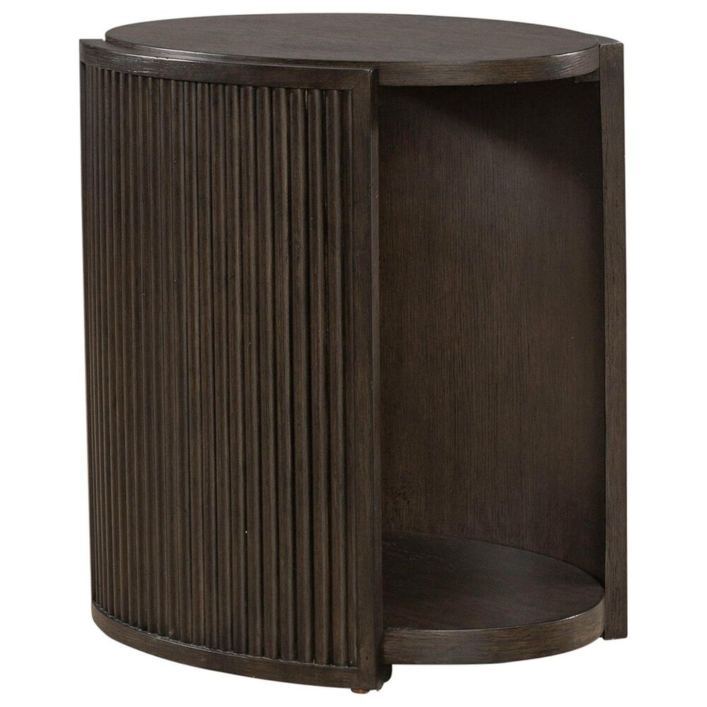 Belle Furnishings City View Chairside Table in Coffee Bean, , large