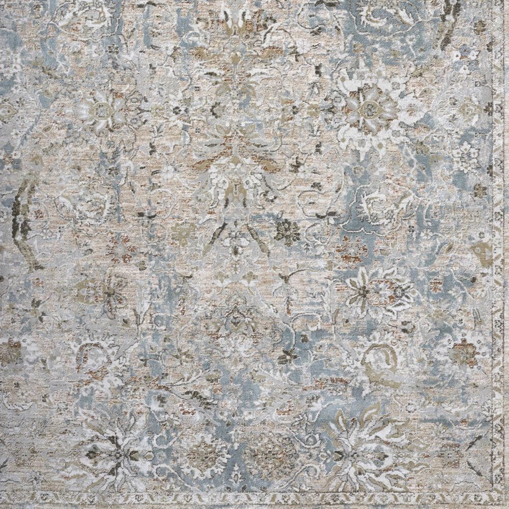 Surya Brunswick Light Gray, Medium Brown, Cream, Mustard, Charcoal and Light Brown 2&#39;7&quot; x 10&#39; Runner, , large