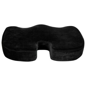 Flash Furniture Susan Seat Cushion for Office Chair in Black, , large