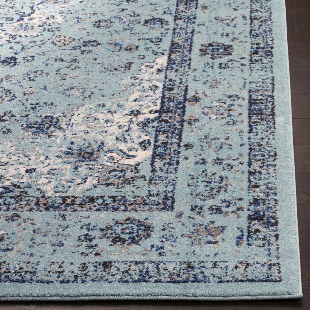 Safavieh Evoke EVK220E 2&#39;2&quot; x 9&#39; Light Blue Runner, , large