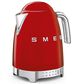 Smeg 1.7L Stainless Steel Retro Style Electric Kettle in Red, , large