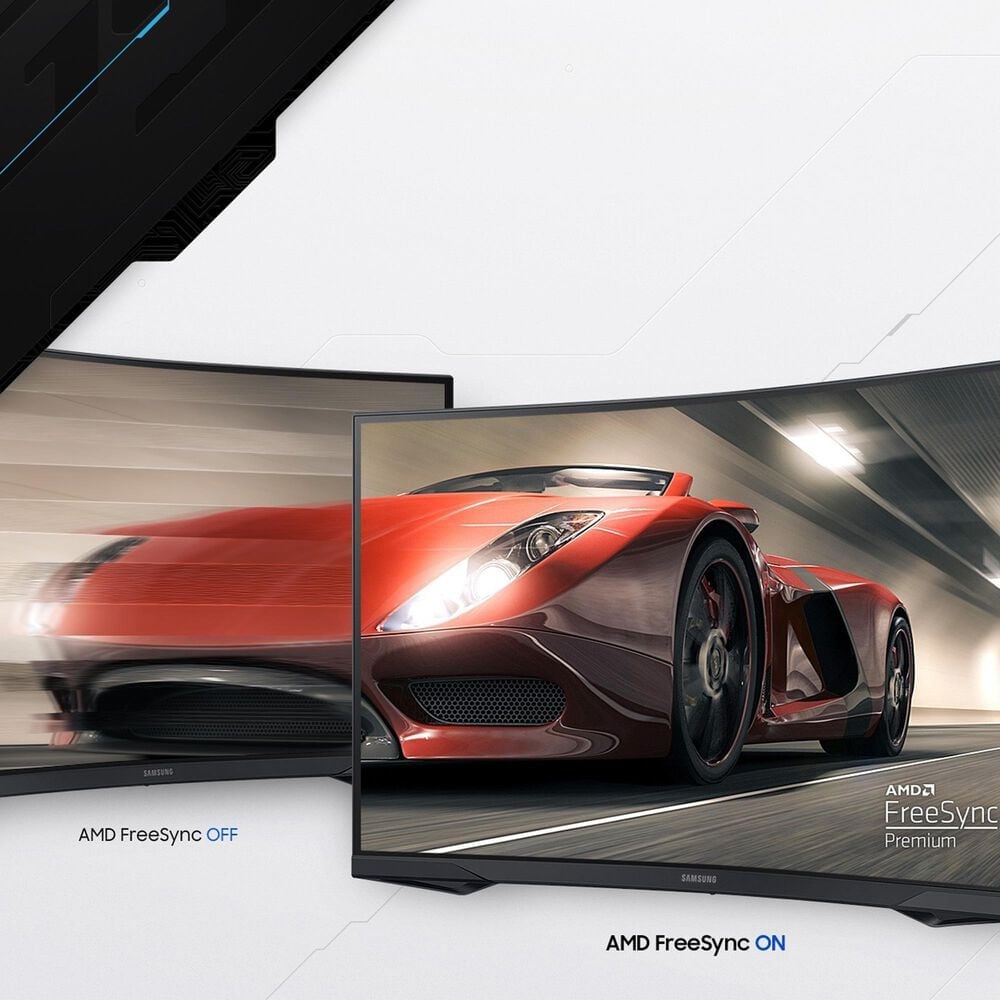 Samsung 34&quot; Odyssey G5 Gaming Monitor with 1000R Curved Screen in Black, , large