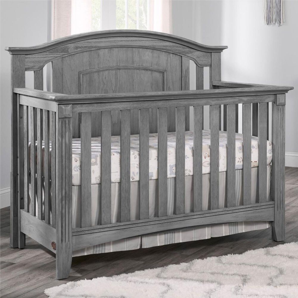 Oxford Baby Willowbrook 2 Piece Nursery Set in Graphite Gray, , large
