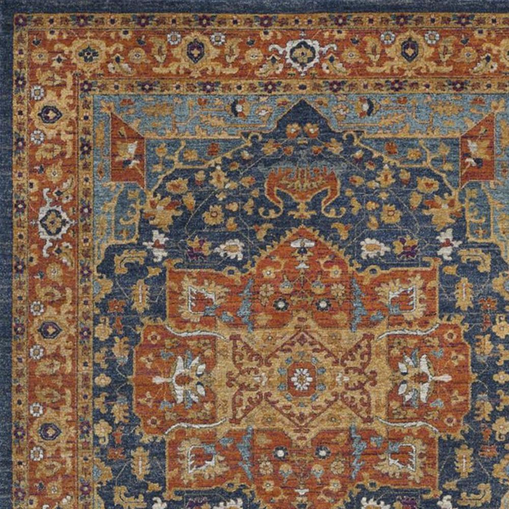 Safavieh Evoke EVK275C-10 10&#39; x 14&#39; Blue and Orange Area Rug, , large