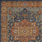 Safavieh Evoke EVK275C-10 10" x 14" Blue and Orange Area Rug, , large