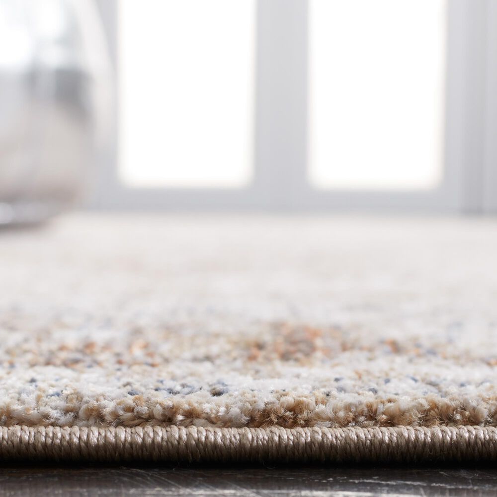 Safavieh Jasmine 2&#39;2&quot; x 9&#39; Ivory and Beige Runner, , large