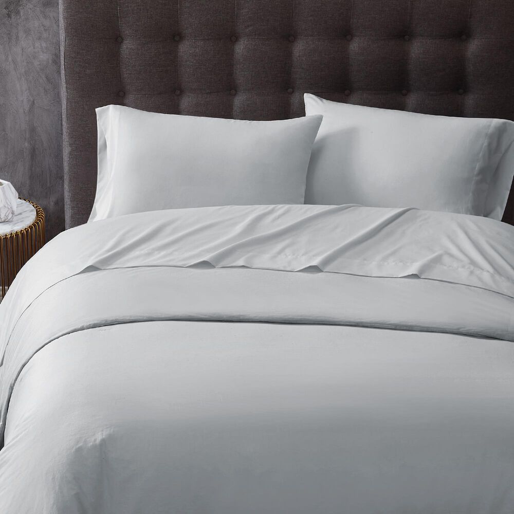 Pem America Truly Calm Antimicrobial 4-Piece King Sheet Set in Grey, , large