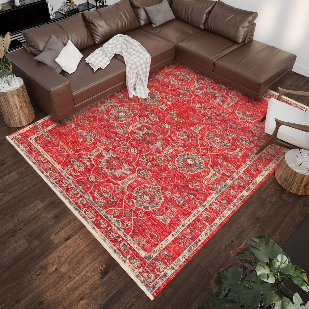 Dalyn Rug Company Marbella 8&#39; x 10&#39; Poppy Area Rug, , large