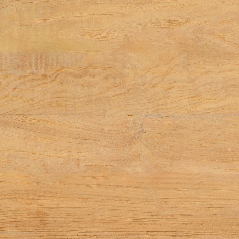 Blue River Crown Outdoor Dining Chair with Dark Gray Cushion in Black and Teak (Set of 2), , large