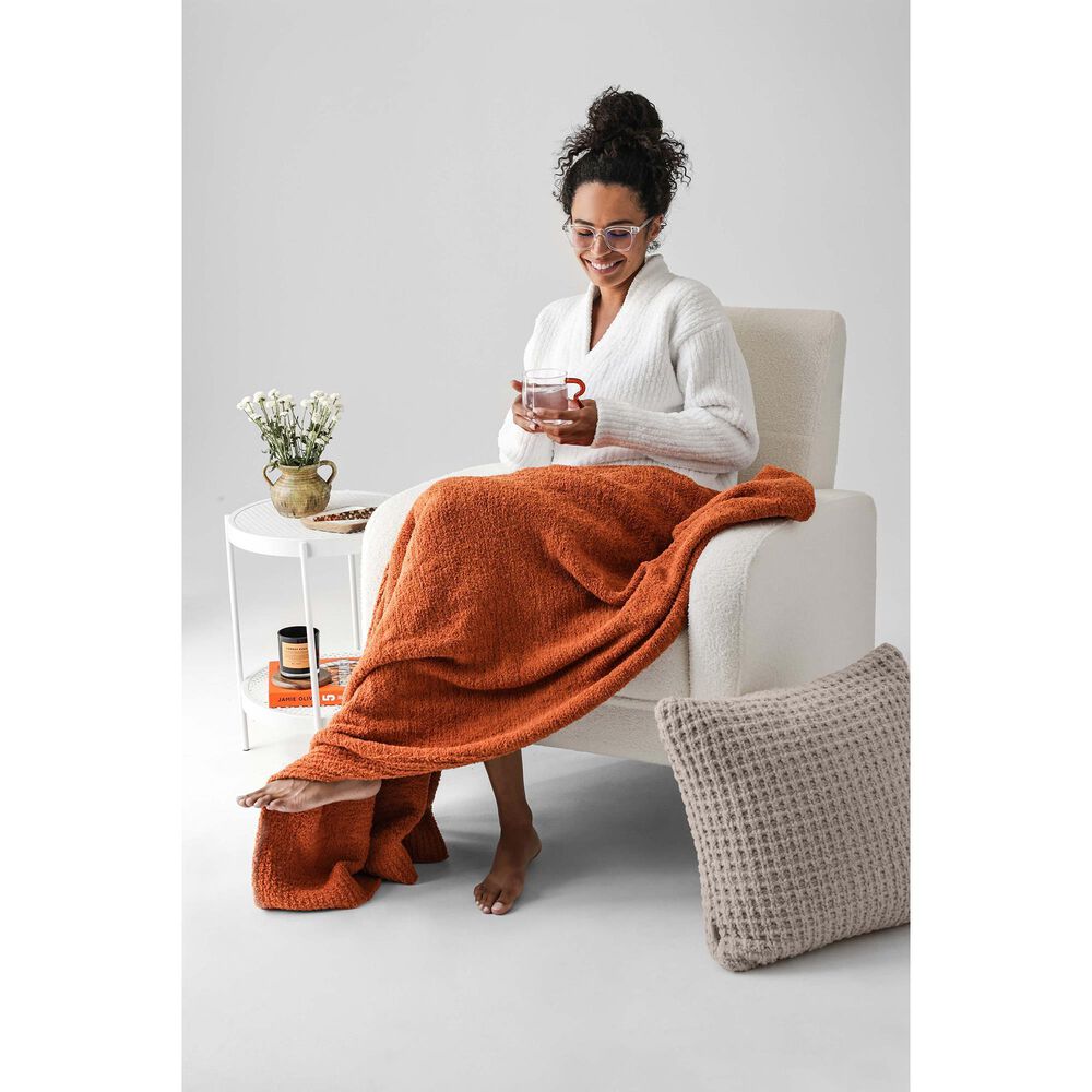 Sunday Citizen Snug Lap 48&quot; x 60&quot; Throw in Masala Orange, , large