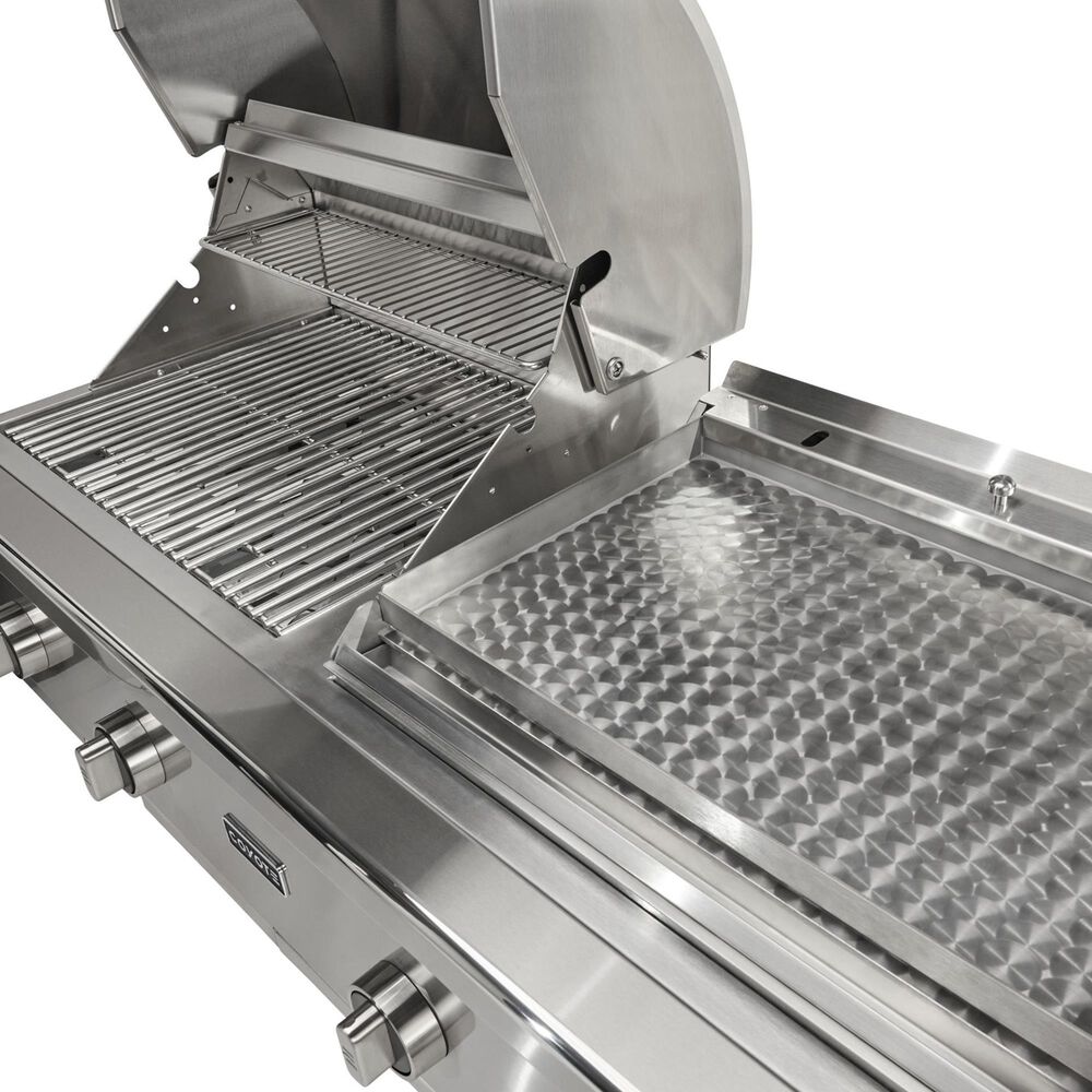 Coyote Outdoor 50&quot; Built-In Combo Liquid Propane Gas Grill and Griddle in Stainless Steel, , large