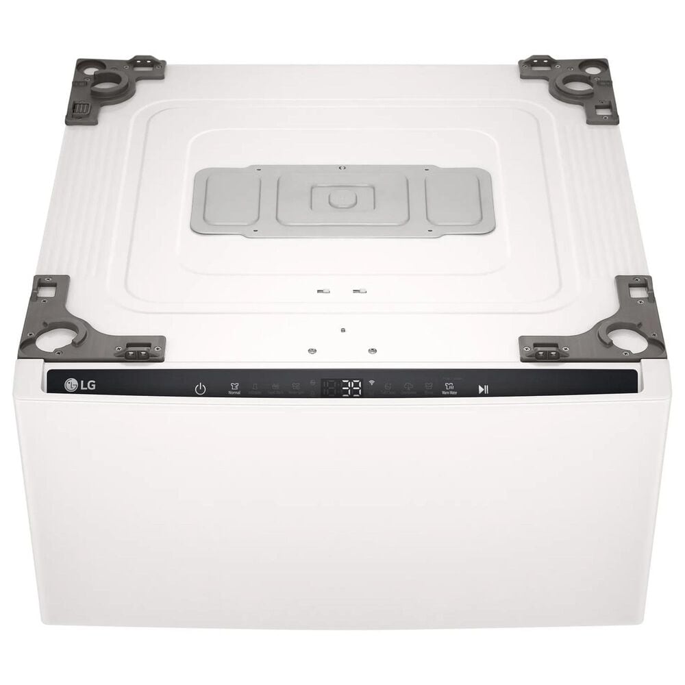LG 27'' SideKick Pedestal Washer in Alpine White, , large