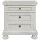 Ashley Robbinsdale King Storage Bed and Two Nightstands in Antique White, , large