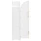 HOMLUX 72" Tall Arched Kitchen Pantry Cabinet in White, , large