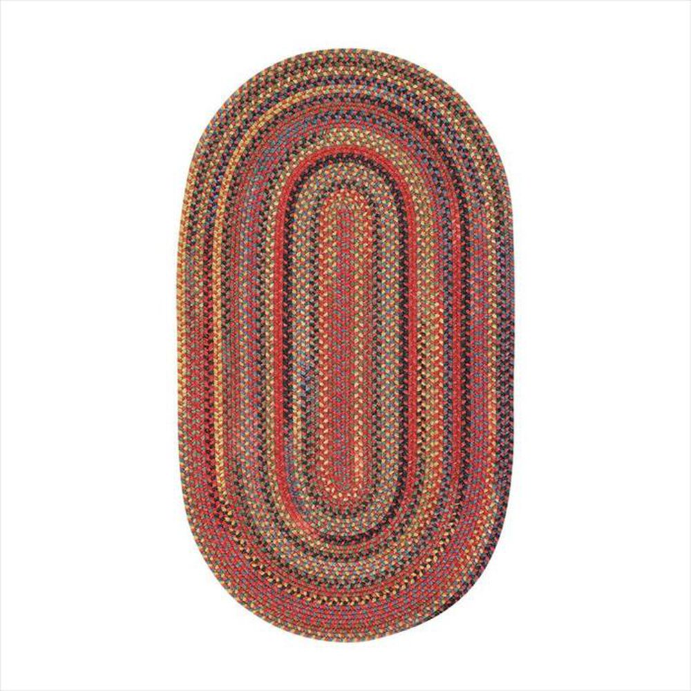 Capel Songbird 0103 4" x 6" Oval Cardinal Area Rug, , large