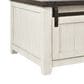 Waltham Madison County Cocktail Table in Vintage White, , large