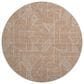 Dalyn Rug Company The Reserve TR14 Paprika 8" Round Indoor/Outdoor Area Rug, , large