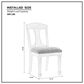 Hearth and Haven Side Chair in White Oak (Set of 2), , large