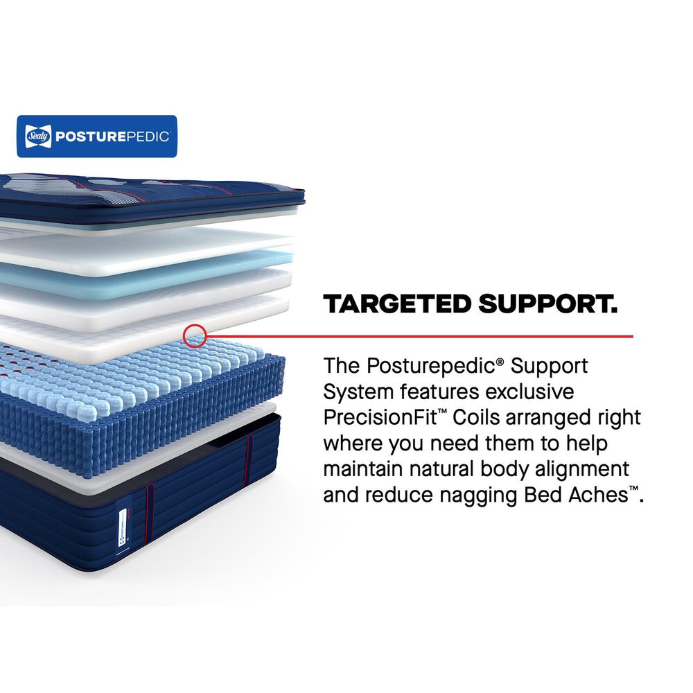 Sealy Brenham Medium Pillowtop California Split King Mattress with High Profile Box Spring, , large
