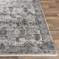 Surya Solar 3" x 8" Gray, Light Gray, Charcoal, Black and Mustard Runner, , large