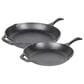 Lodge Chef 2-Piece Skillet Set in Black, , large