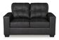 Ashley Barlin Mills Loveseat in Carbon, , large