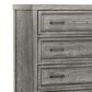 Eastern Shore Foundry 5-Drawer Nursery Chest in Brushed Pewter, , large