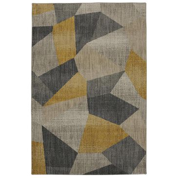Mohawk Metropolitan Downtown 91001-10039 9"6" x 12"11" Mustard Area Rug, , large