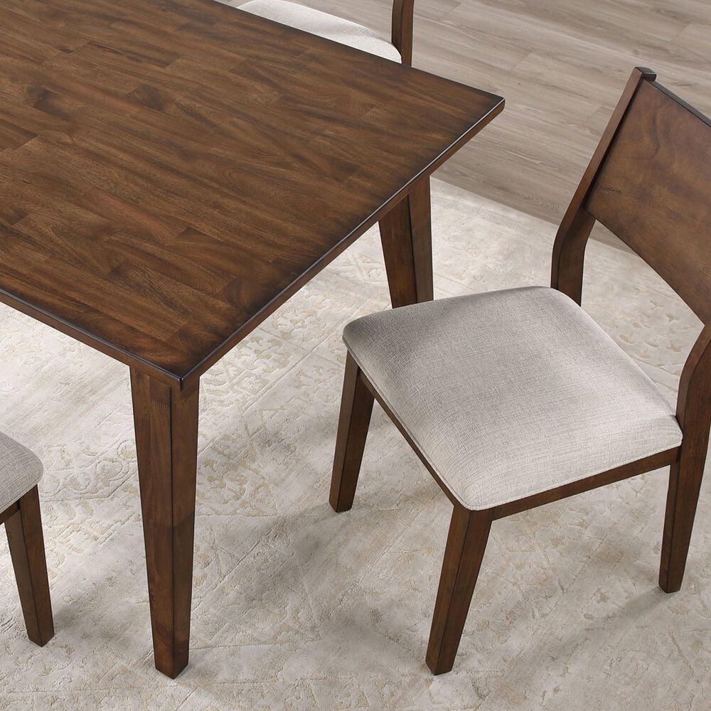 Steve Silver Canton Dining Side Chair in Brown Cherry, , large