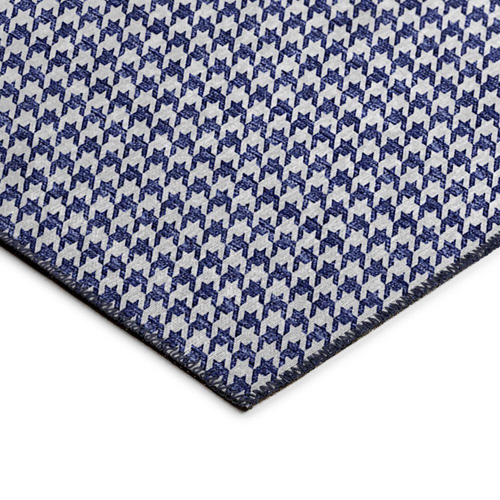 Dalyn Rug Company Hinton 1&#39;8&quot; x 2&#39;6&quot; Navy Indoor/Outdoor Area Rug, , large