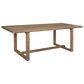 Blue River Vivid Outdoor Rectangular Dining Table in Light Eucalyptus - Table Only, , large