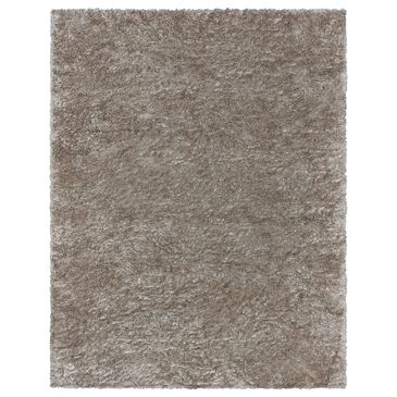 Karastan Billow Shag 6"6" x 9" Taupe Area Rug, , large