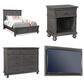 Riva Ridge Oxford 4 Piece Queen Storage Bedroom Set in Peppercorn, , large