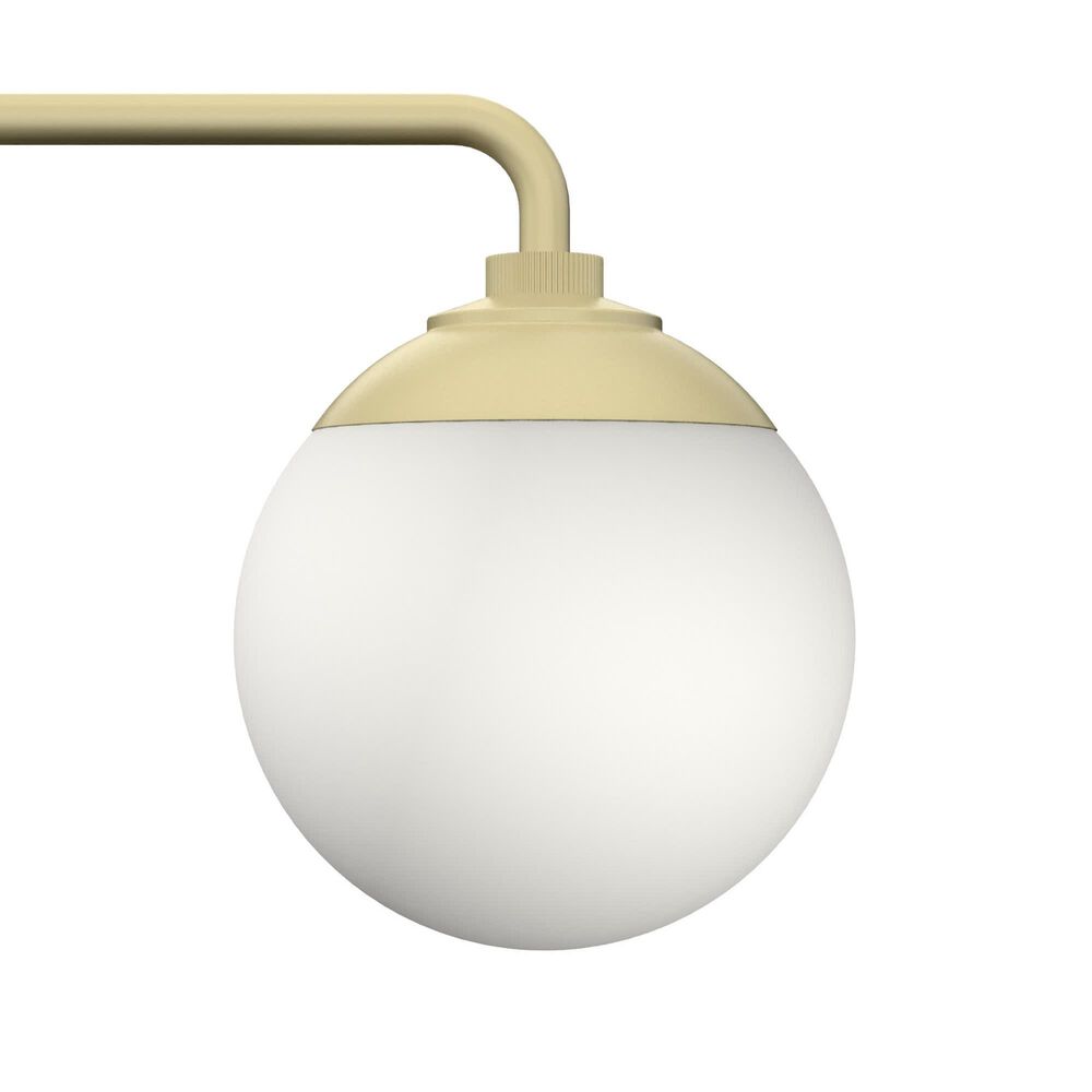 Hunter Hepburn 4-Light Vanity in Painted Modern Brass, , large