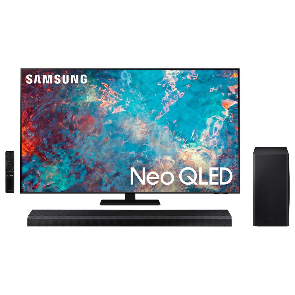 85" QN85A Class 4K Neo QLED UHD - Smart TV with 3.1.2 Channel Soundbar System, , large