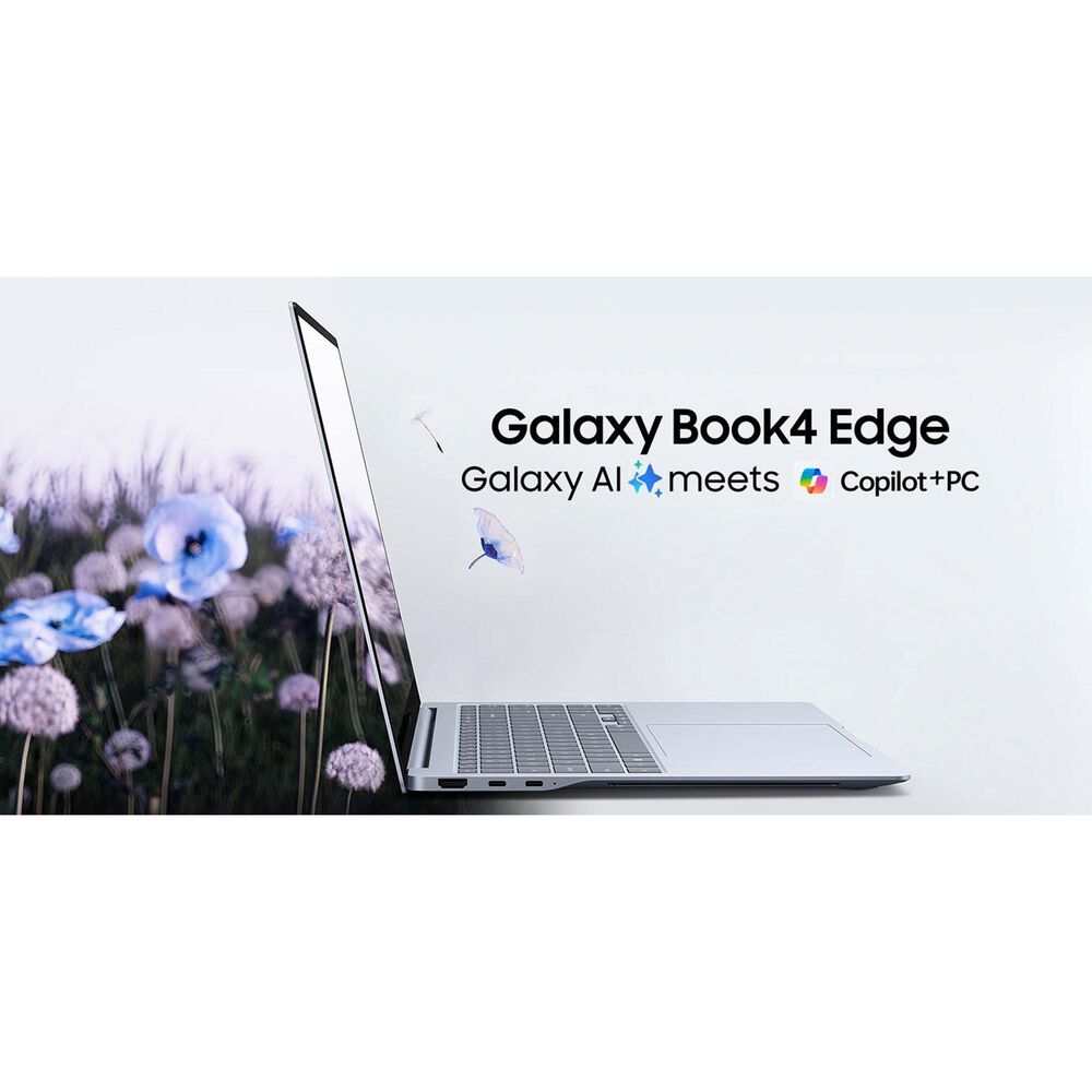 Samsung Galaxy Book4 Edge 14&quot; Laptop|Snapdragon X Elite X1E-80-100 - 16GB RAM - Qualcomm Adreno Graphics - 512GB SSD in Sapphire Blue, , large