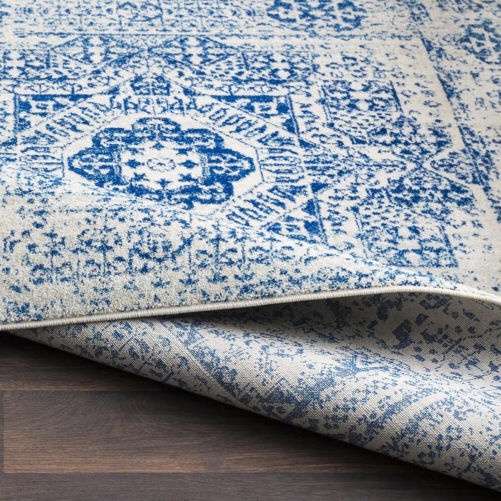 Surya Harput HAP-1025 5&#39;3&quot; x 7&#39;3&quot; Dark Blue, Light Gray and Beige Area Rug, , large
