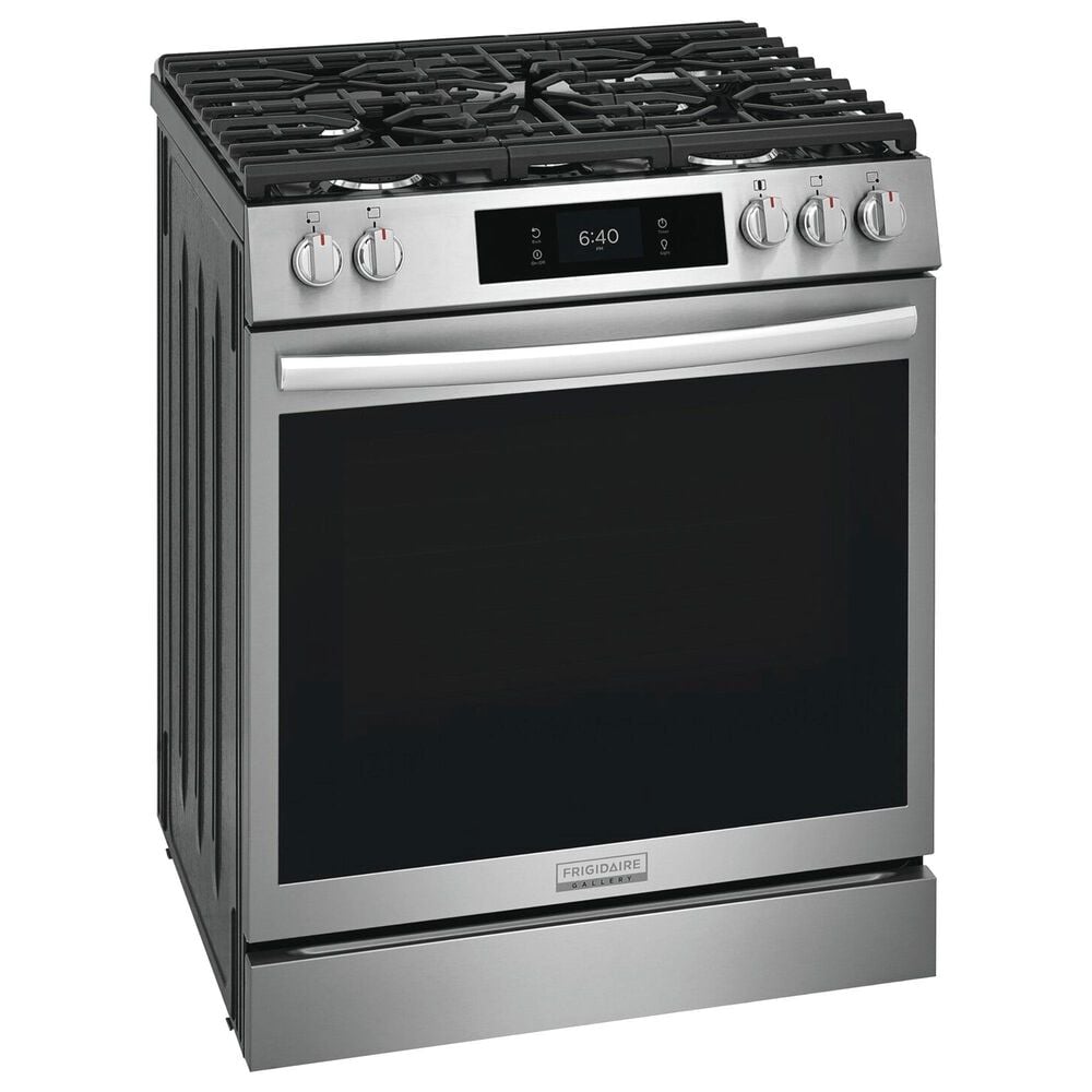 Frigidaire Gallery 30&quot; Freestanding Gas Convection Range with Stone-Baked Pizza in Stainless Steel, , large