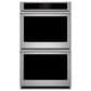Monogram Statement 30" Electric Double Wall Oven in Stainless Steel, , large